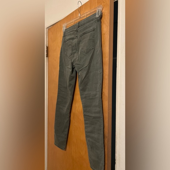 Pistola Green Skinny Moto-Style Jeans - Picture 3 of 3